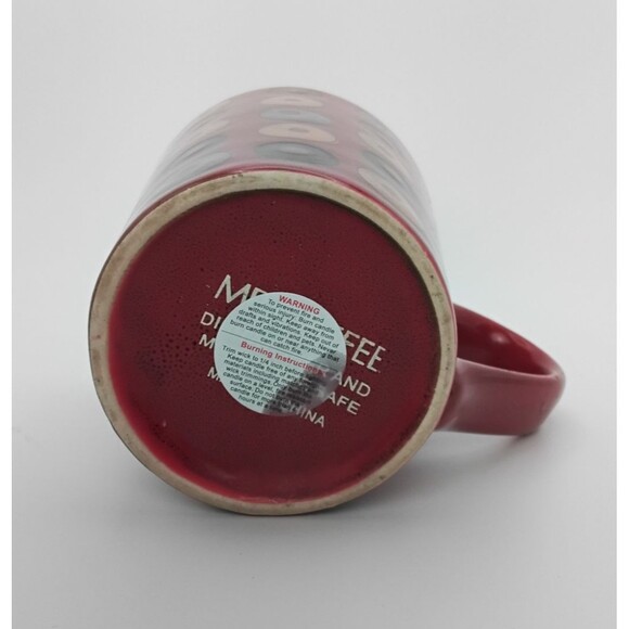 Mr Coffee Donut Design Coffee Tea Cup Mug 12oz Candle Pumpkin Waffle Scent - Picture 4 of 5